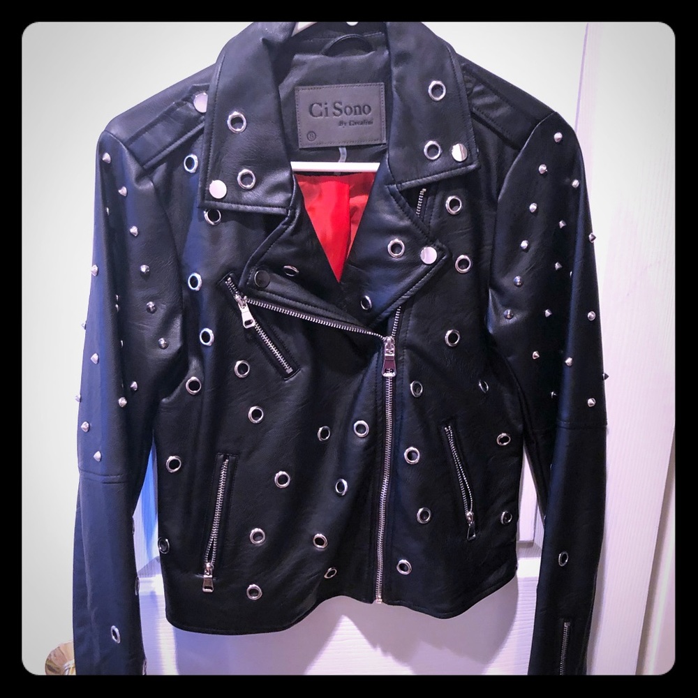 Gi Sono Leather Jacet